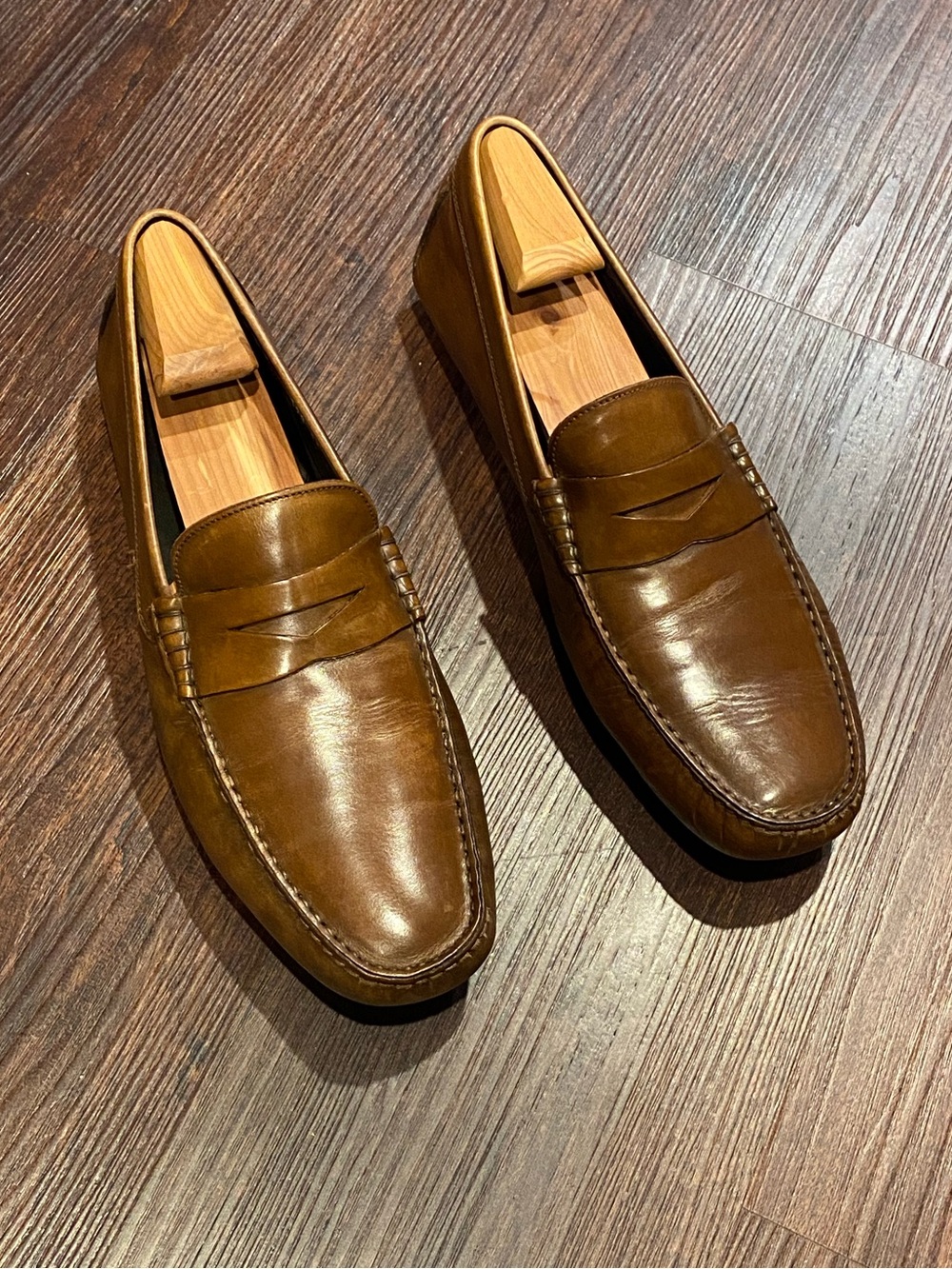 Driving loafers